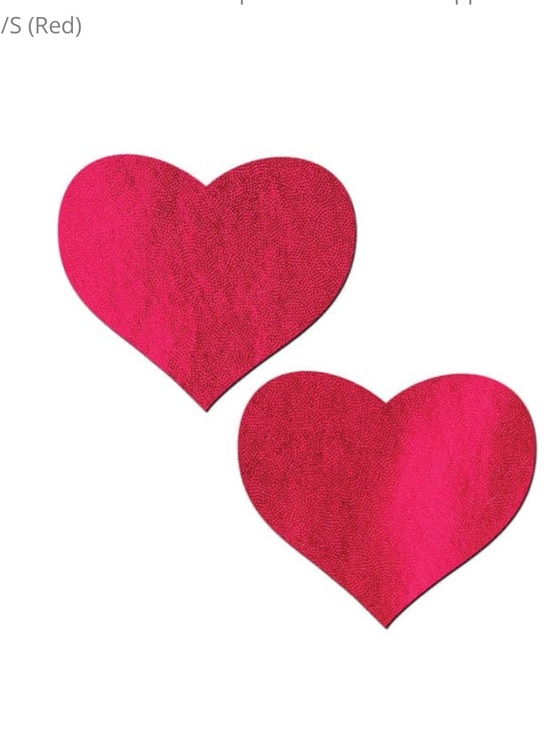 Accessories - Pastease Heart Nipple Covers - Red❤️.❤️
